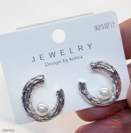 Серьги крупным жемчугом - Bruno фото 5