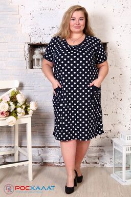 Трикотажное платье микс КП-01 (1)