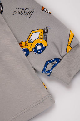 Хлопковая пижама из интерлока для мальчика Bonito  фото 48