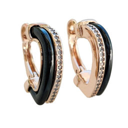 Серьги с керамикой