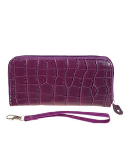 Женское портмоне из искусственной кожи, цвет фиолетовый