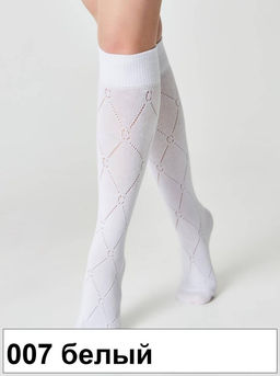 Гольфы жен. CLASSIC 23С-152СП хлопковые (24/2) КСЗ - 006 белый