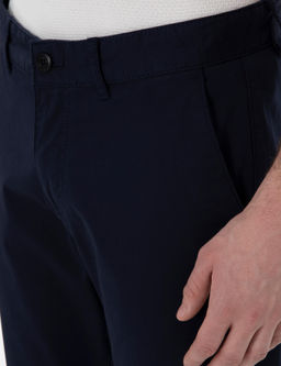 Lacivert Regular Fit Kanvas Pantolon