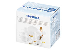 Кружка 300 мл 11*8*9,5 см Снежинки - Elan gallery фото 29