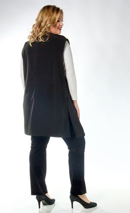 1040 жакет-жилет на подкладке - Ckc collections фото 4