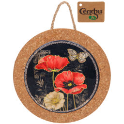 Подставка керамическая 19см "Маки"