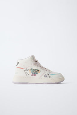 GRAFFITI HIGH-TOP SNEAKERS