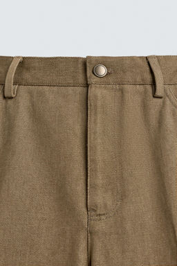 LIMITED EDITION STRAIGHT-LEG TROUSERS - Zara фото 9