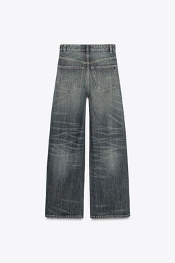 TRF EXTRA WIDE-LEG HIGH-WAIST JEANS - Zara фото 8