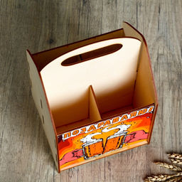 Ящик под пиво Поздравляю! пивные кружки - Simaland фото 3