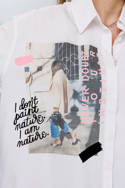 Рубашка KOKOdea 211440.4 белый  фото 3