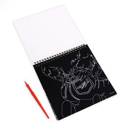 Блокнот гравюра-раскраска 19х19см Эстетика - Школа талантов фото 4