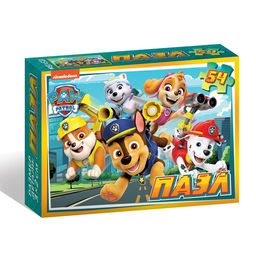 Цена за 5 шт. Пазлы детские «Суперщенки» 54 детали, Щенячий патруль