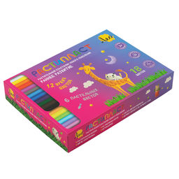 Лео Расти Пластилин растительный РАСТИпласт LRP-0118 360 г ( в картонной упаковке ) 18 цв