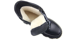 Ботинки 328.astra32bl.black/Байка