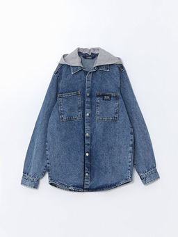 Kap??onlu Erkek ?ocuk Jean G?mlek