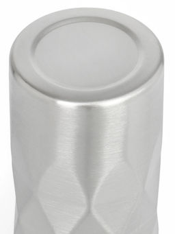 Бутылка для воды, 1 л, 24×7 см, хром