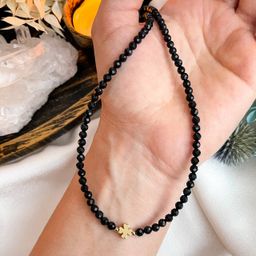 Бусы со вставкой из Шпинели огранка 42 см +