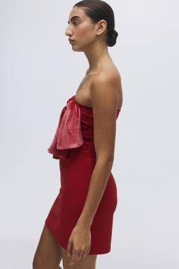 Vestido de tubo con lazo - H&m фото 6
