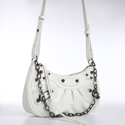 Сумка женская кросс-боди, на молнии, цвет белый - Simaland фото 4