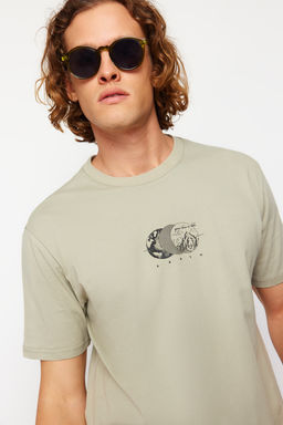 TRENDYOL MAN Siyah Oversize/Genis Kesim Bask?l? %100 Pamuklu T-Shirt TMNSS23TS00261 - Trendyolmilla фото 45