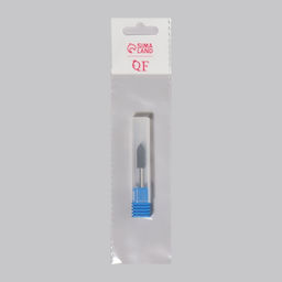 Цена за 2 шт. Фреза силиконовая для полировки, средняя, 5 × 16 мм, в пластиковом футляре, цвет чёрный