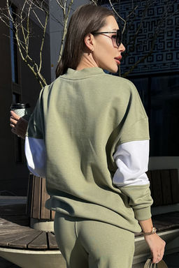 Свитшот GO F4062/26-02.170-176 фисташка