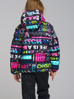 12321002 Куртка полиуретановым покрытием для девочек