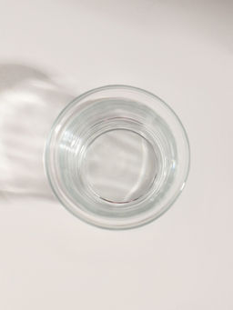 Цена за 3 шт. Стеклянный подсвечник на 1 свечу на 1 свечу «Стаканчик», прозрачный, 6.2×4.6×6.2 см