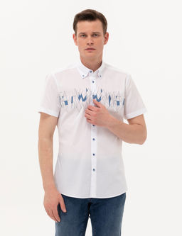 Lacivert Ekstra Slim Fit K_sa Kollu G_mlek