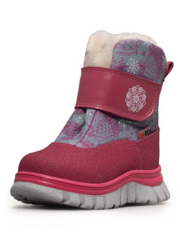 BO-328(2) Ботинки цвет розовый (шерсть) - Bottilini фото 2