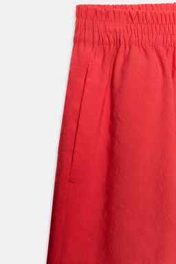SHORTS FLUIDOS CINTURA EL?STICA / Rojo - Zara фото 9