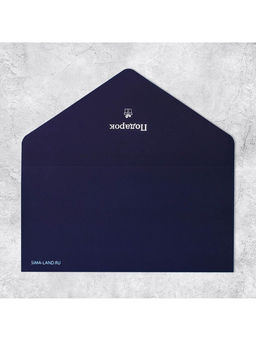 Цена за 2 шт. Конверт подарочный «Подарок», софт тач, тиснение, 19×9 см