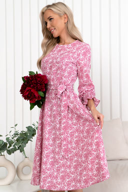 Платье Open Style 6848 розовый