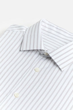 TEXTURED STRIPE SHIRT - Zara фото 10