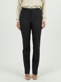 Брюки прямые по поясу сзади резинка - Трика фото 3