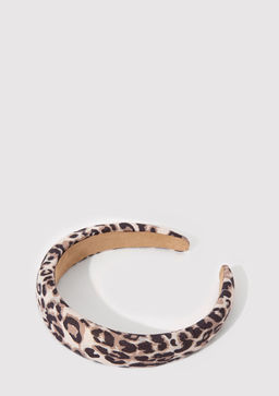 Leopar Desenli Tac - Mavi фото 4