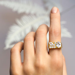 Кольцо Арт. 3-2006-Y - MyGemma фото 2