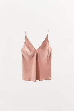 STRAPPY SATIN TOP - Zara фото 4
