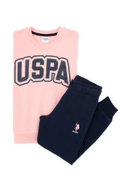 K_z _ocuk A__k Pembe Pijama Tak_m_ Sepette S_rpriz _ndirim
