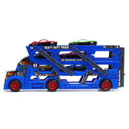 Грузовик Пламя, с 6 металлическими машинами и запуском, МИКС - Simaland фото 2