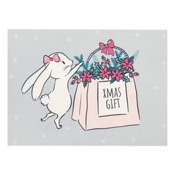 Новогодняя салфетка на стол "Xmas gift", ПВХ, 40*29 см