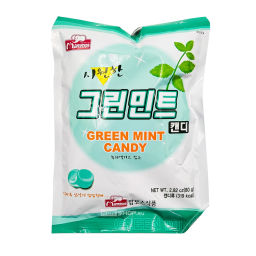 Карамель со вкусом зеленой мяты Mammos, Корея, 80 г Акция