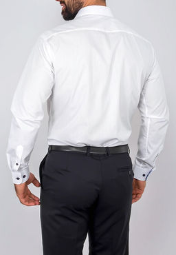 Сорочка мужская длинный рукав GREG 100/139/WH/Z/2p  фото 3