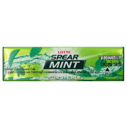 Жевательная резинка Мята/Spearmint Lotte, Таиланд, 13,5 г