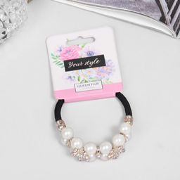 Цена за 3 шт. Резинка для волос «Тайна морей», цветы