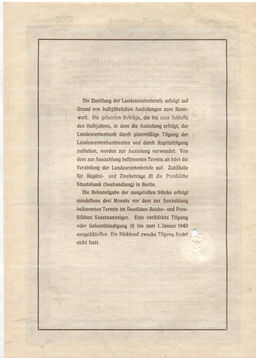 Облигация 4,5% 1000 рейхсмарок 1937 года Германия