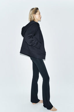 SCUBA-EFFECT HOODED SWEATSHIRT - Zara фото 3