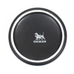 Миска керамическая на подставке 450 мл 13 х 5 см, чёрная - Пижон фото 5