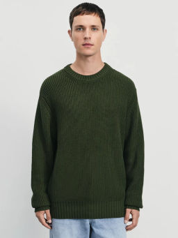 Джемпер regular fit из 100% хлопка / Zarina